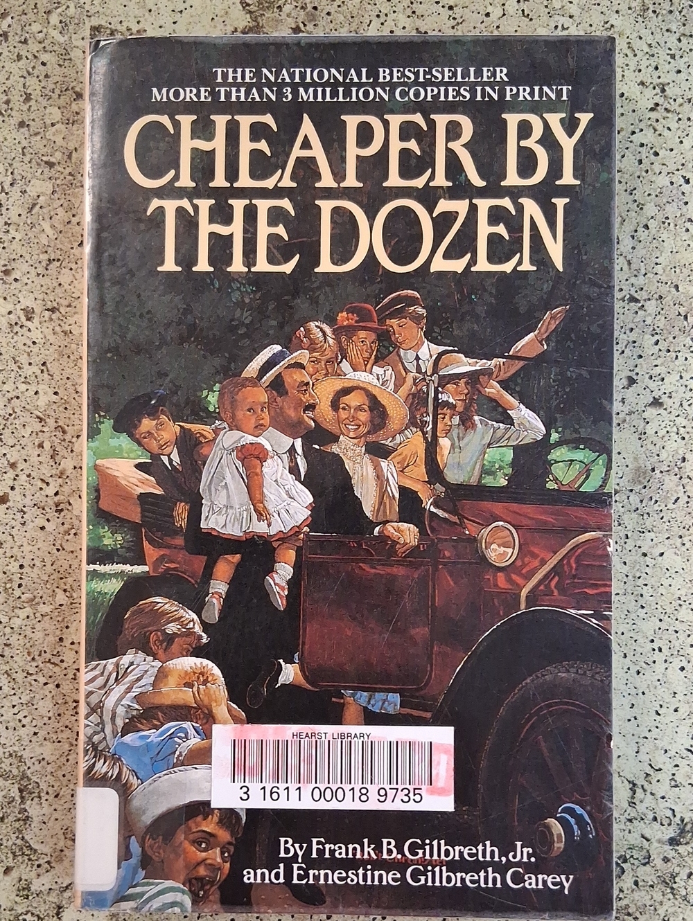 Cheaper by the Dozen Paperback Book Biography Vintage